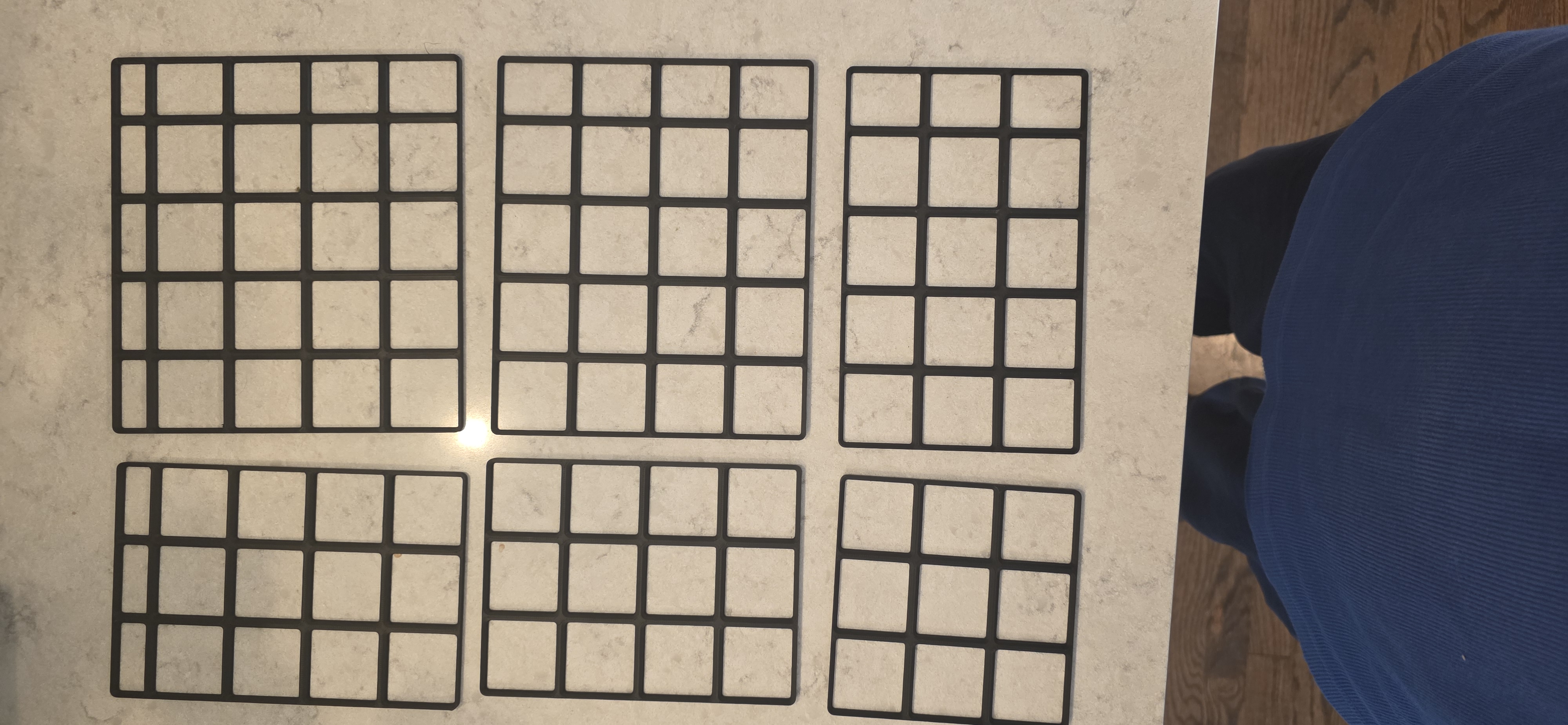 Half-Pitch Gridfinity Baseplate