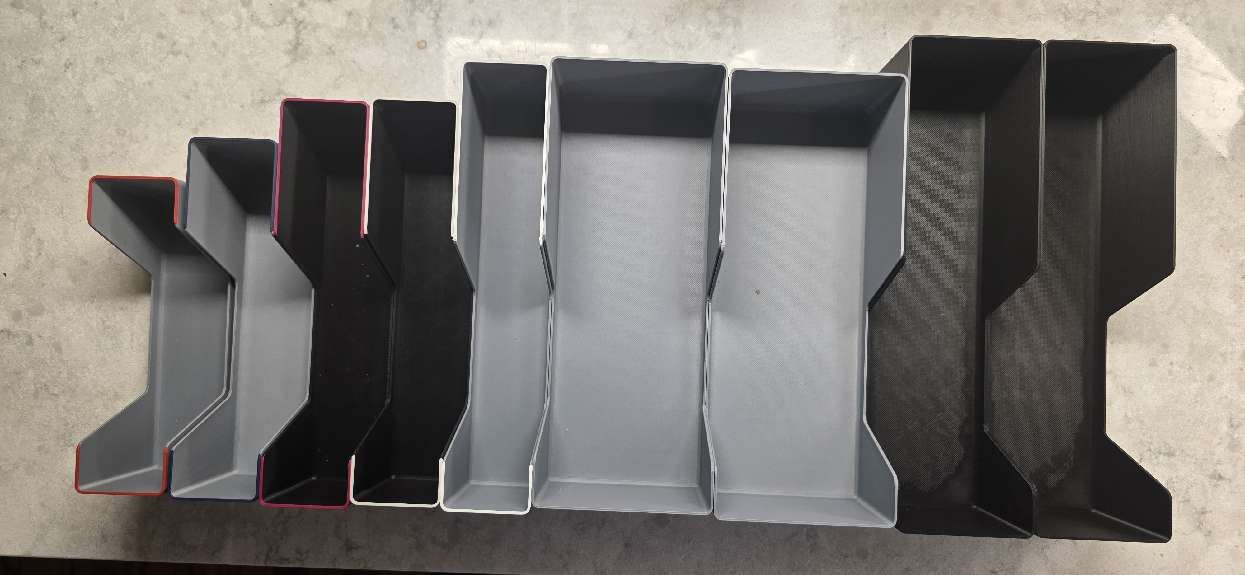 Kitchen Drawer Bins 5u